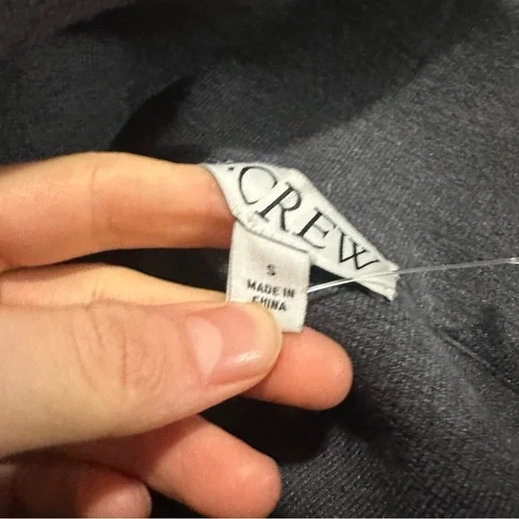 NWOT j crew heather charcoal Delaney kickout sweater pant - Picture 7 of 7